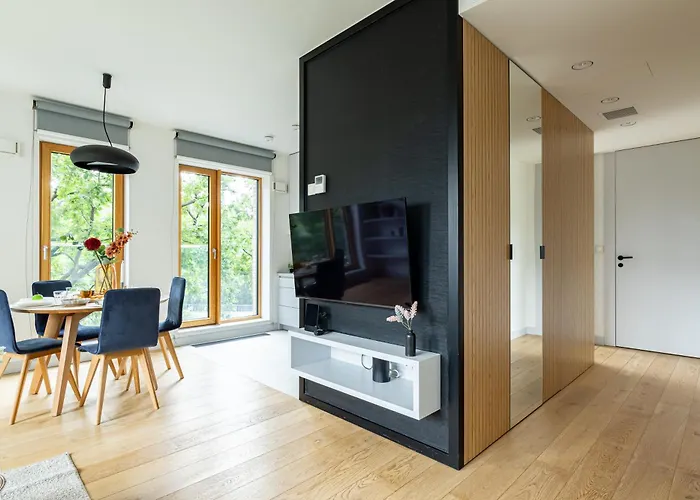 Okrzei National Stadium Ac Parking By Mia Apartament Warszawa