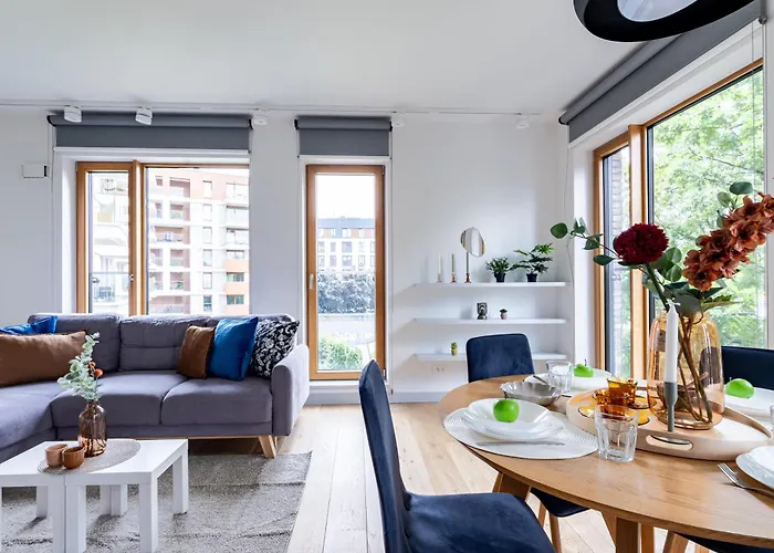 Apartament Okrzei National Stadium Ac Parking By Mia Warszawa