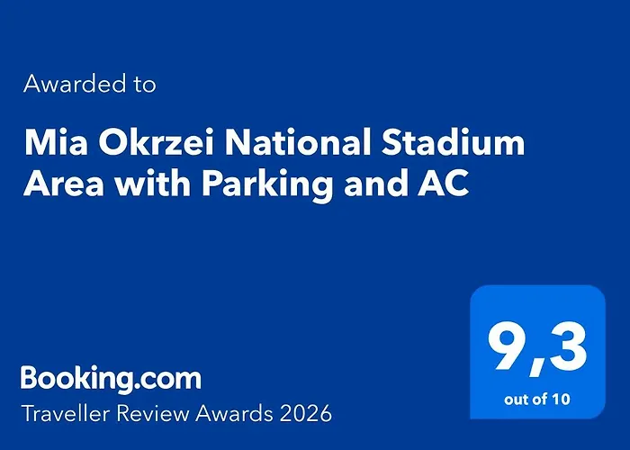 Okrzei National Stadium Ac Parking By Mia Apartament